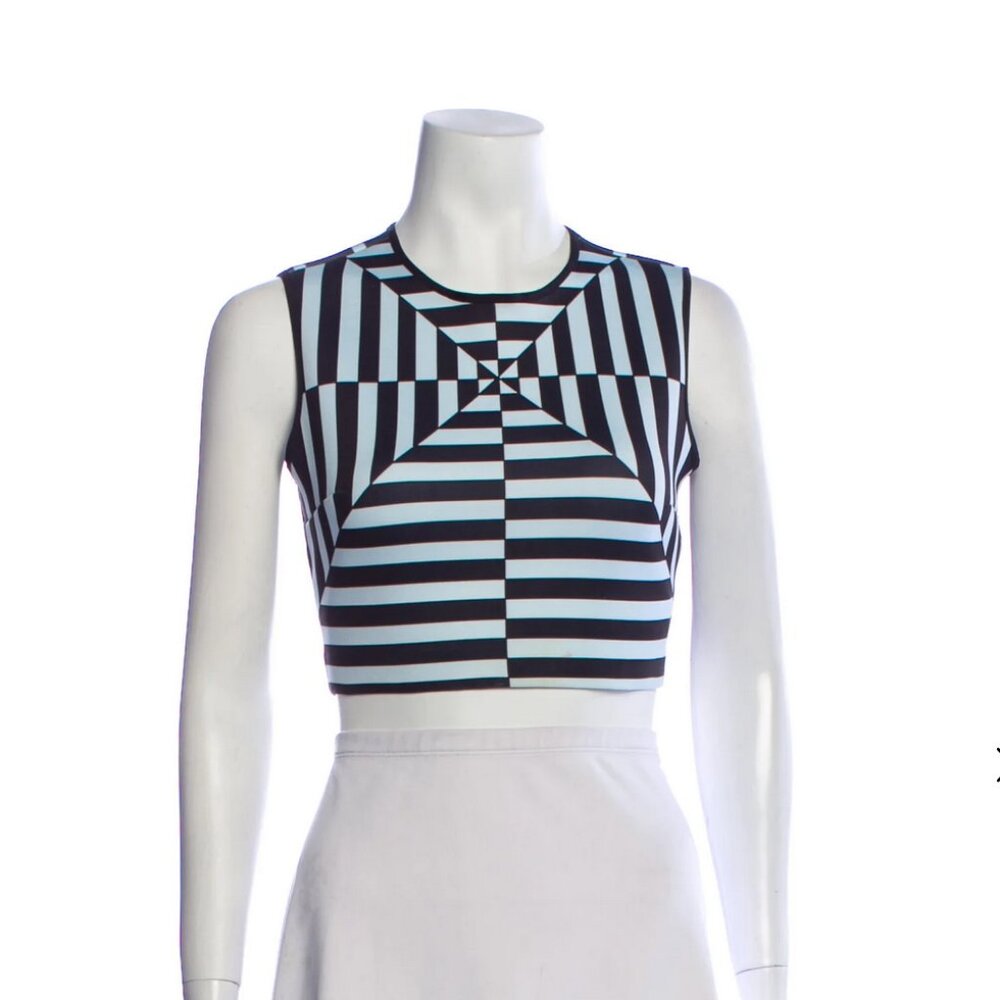 Clover Canyon Neoprene Crop Top S